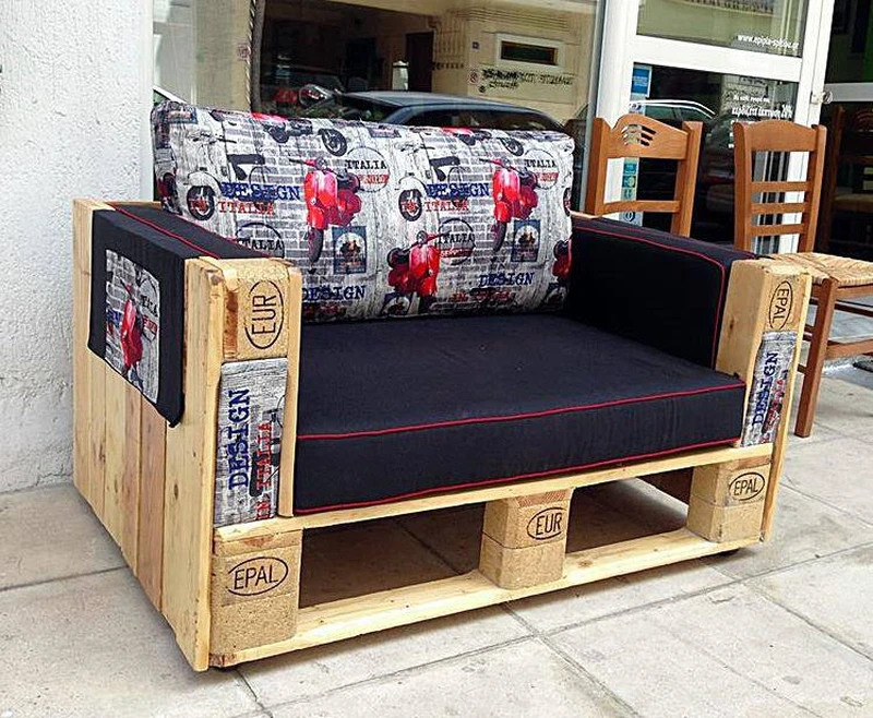 Sofa z palet