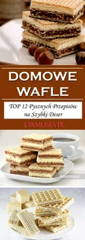 Domowe Wafle – TOP 12 Pysznych Przepisów na Szybki Deser