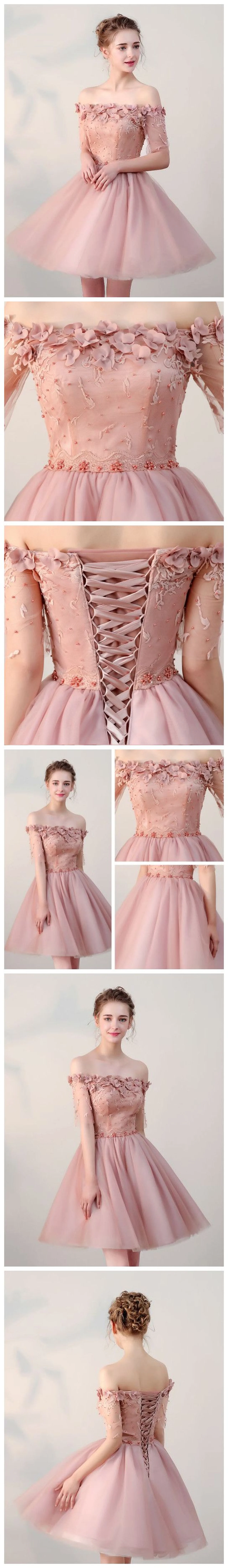 Różowa, balowa sukienka