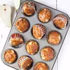 WYTRAWNE MUFFINKI Z GRUSZKĄ I SEREM PLEŚNIOWYM