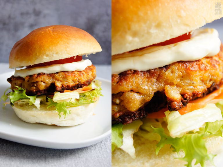 Burgery z halloumi (4 składniki)