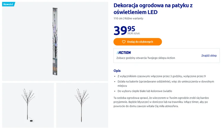 Zdjęcie Te nowe lampki LED z Action robią furorę w ogrodach! Bez prądu, małe, a efekt ogromny -  super opcja na święta #2