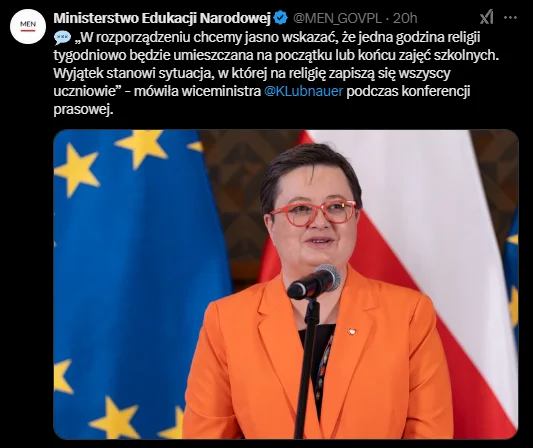 Zdjęcie Uczniów czeka rewolucja w lekcjach religii! Ministerstwo wprowadzi kluczowe zmiany od września 2025 #1