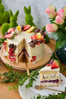 Wielkanocny tort Limoncello! Przepyszny tort na Święta i inne uroczystości!