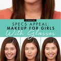 Make up dla okularnicy