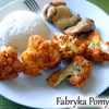 Pieczony kalafior w pomidorowym curry