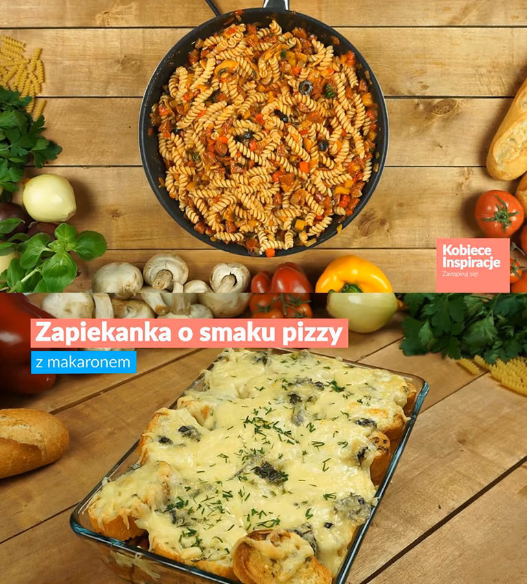 Zapiekanka o smaku pizzy