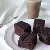BROWNIE FASOLOWE Z RUMEM (BEZGLUTENOWE, BEZ CUKRU, WEGETARIAŃSKIE)