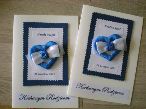 Podziękowania dla rodziców