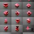 Choinka z papieru - origami