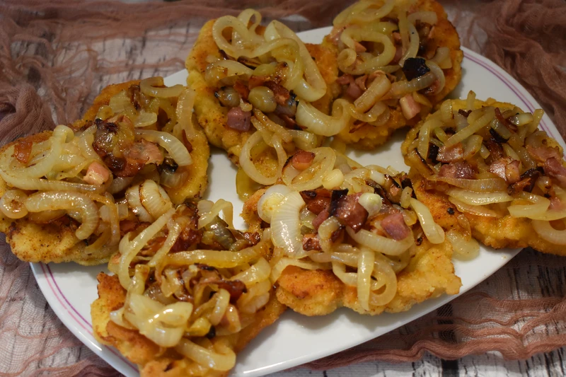 Schabowe pod cebulką