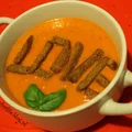 Zupa z pieczonej papryki