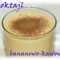 Koktajl bananowo-kawowy