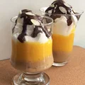 Deser z mango i banana