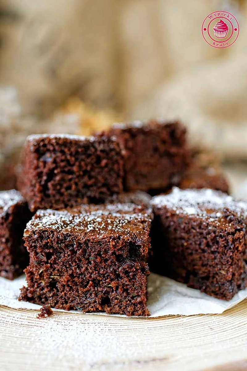 Cukiniowe brownie przepis