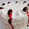 Tort śmietanowo wiśniowy