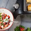 TRUSKAWKOWA BRUSCHETTA Z RICOTTĄ