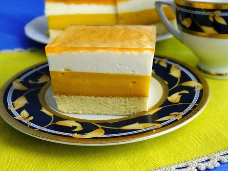 pastelowe ciasto z soczku Kubuś