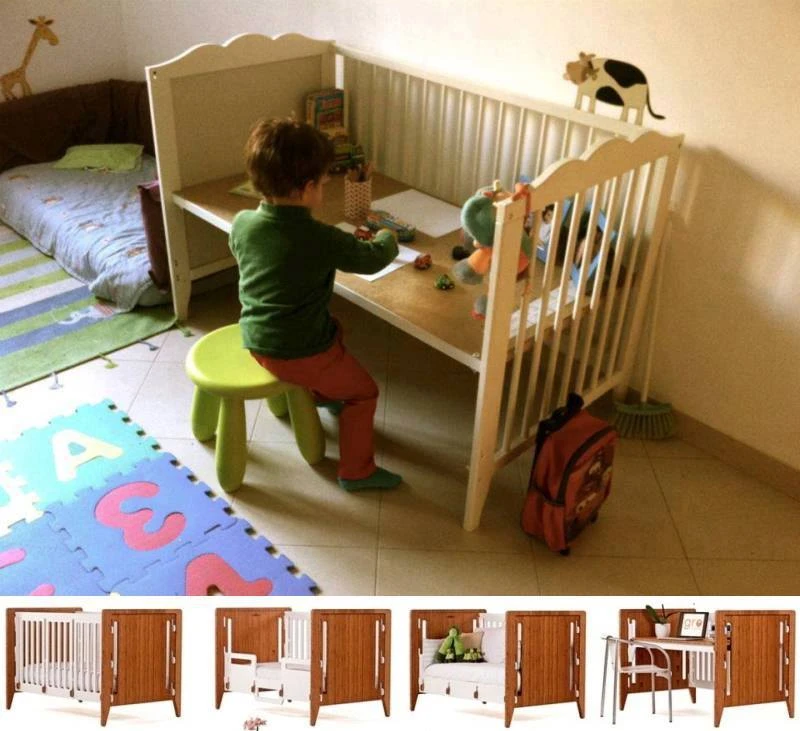Co zrobić z łóżeczkiem gdy dziecko dorośnie... :)