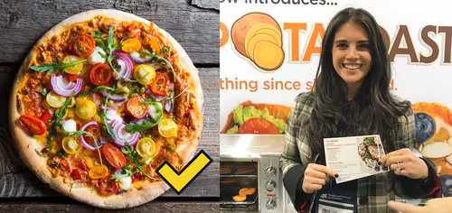 Pizza na śniadanie?  To może być dobry wybór! Ciekawa teoria dietetyczki Chelsey Amer.