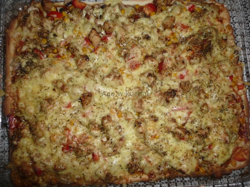 Pizza z gyrosem