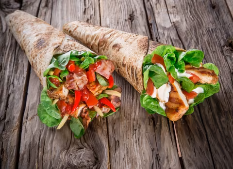 Tortilla z kurczakiem