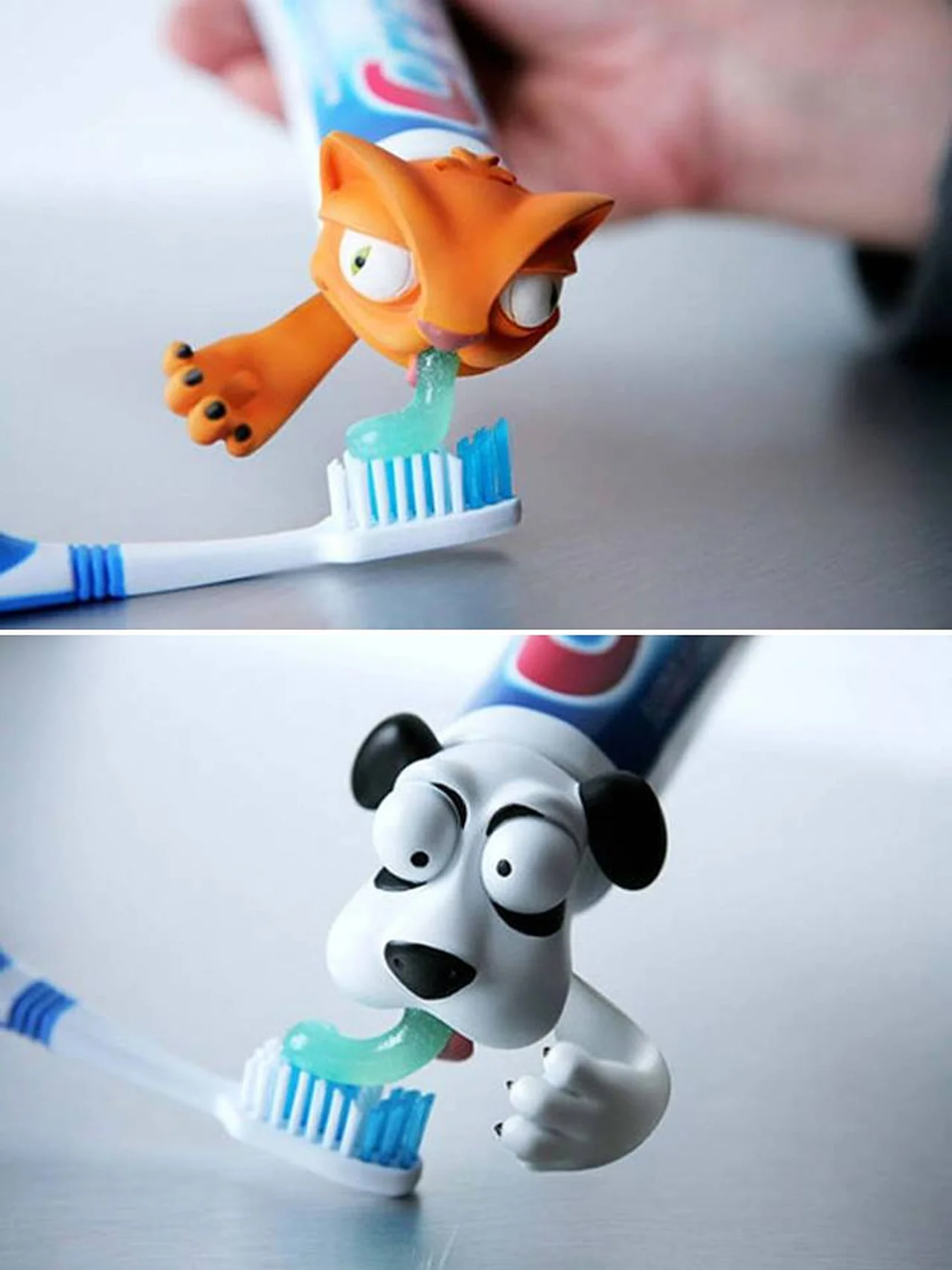 Pomysłowe mycie zębów