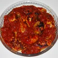 Pikantny kurczak zapiekany w pomidorach