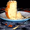 Babka Amaretto z polewą z białej czekolady (Mocno migdałowa)