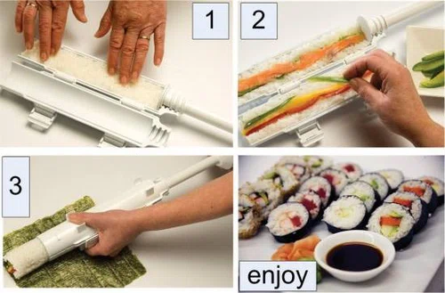 Sushi w 4 krokach - to takie proste