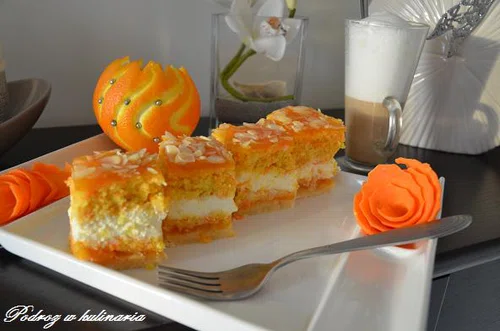 ,,Ciasto marchewkowo- pomarańczowe''
