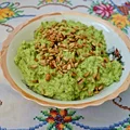 Puree z brokuła z prażonym słonecznikiem