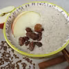 Szarlotkowa smoothie bowl