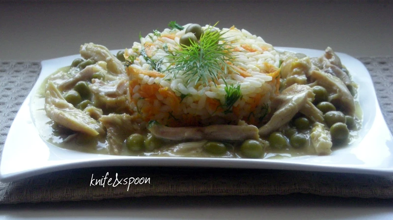 Potrawka z kurczka – Chicken fricassee