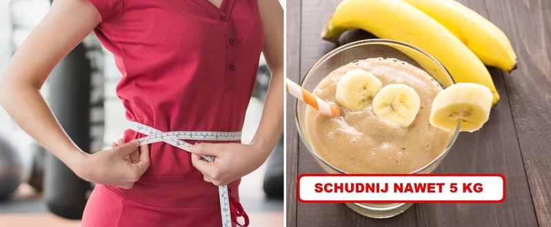 Ten BANANOWY NAPÓJ pomoże Ci schudnąć nawet 5 kg