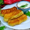 Krokiety ziemniaczane z wędzonym twarogiem