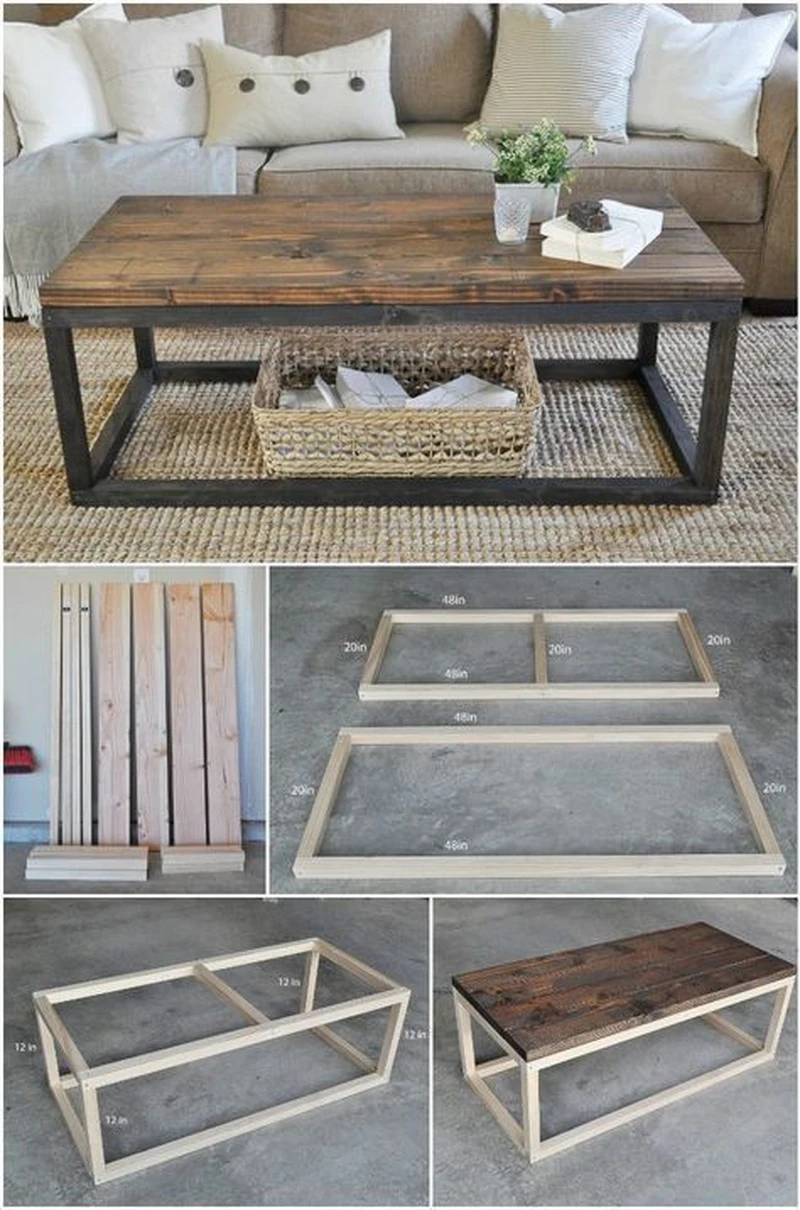 Jak zrobić stolik kawowy?- DIY
