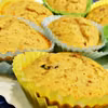 Owsiane muffiny z bananami i żurawiną