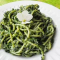Spaghetti z pokrzywą