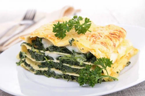 Lasagne szpinakowa