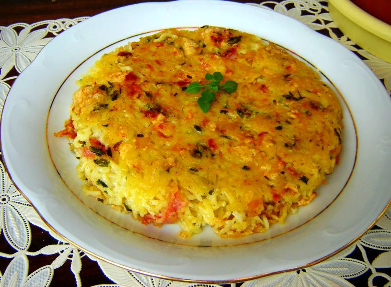 Fritatta makaronowa- czyli omlet po studencku inaczej