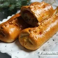 Kulebiak z rybą i kapustą