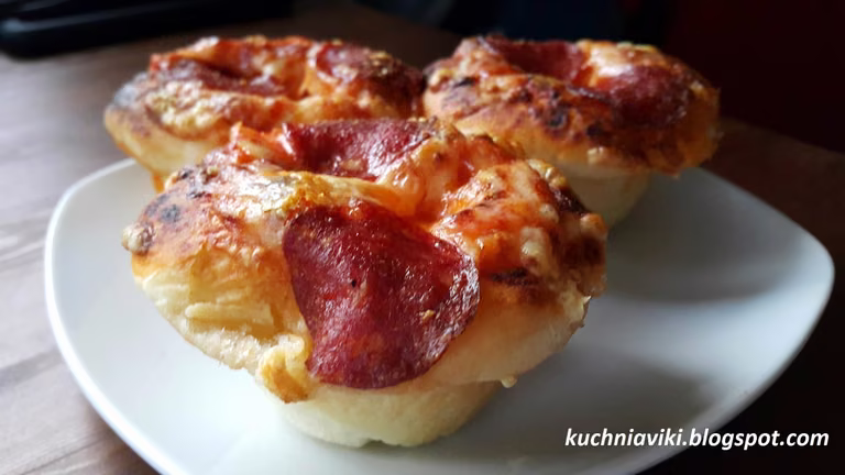 Babeczki a'la pizza