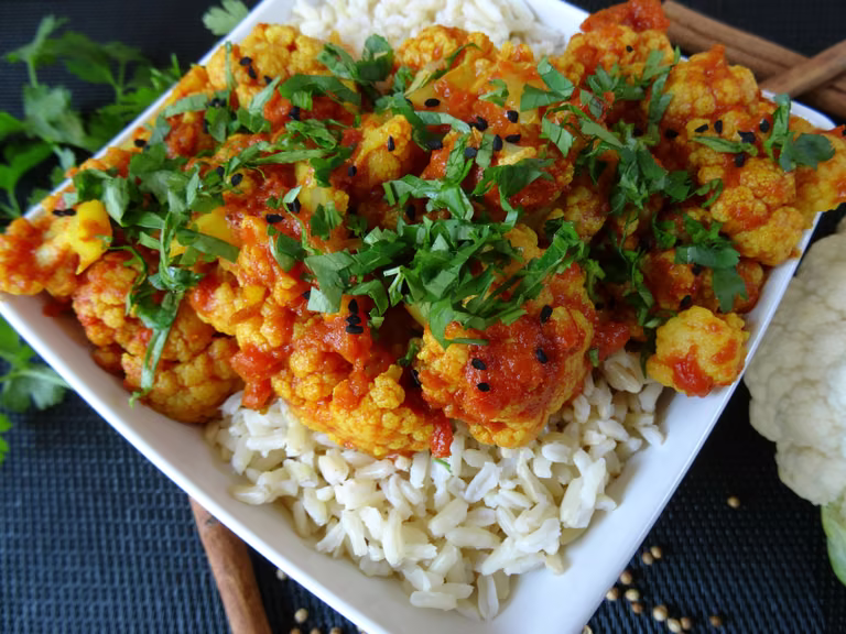Curry z kalafiora
