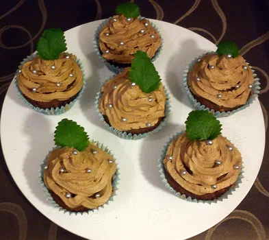 Muffinki czekoladowo-miętowe