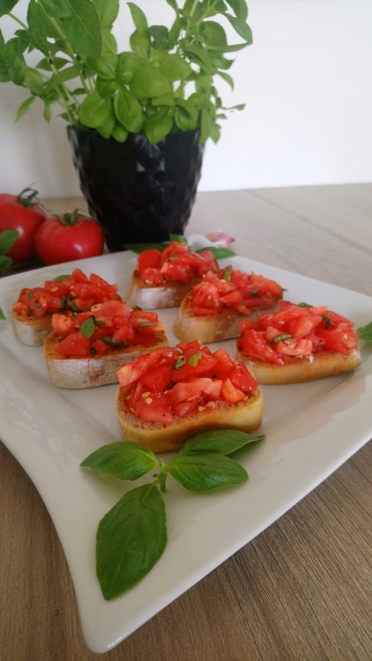 Bruschetta z pomidorami