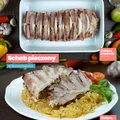 Schab pieczony na kiszonej kapuście