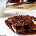 Karmelowe serniko-brownie