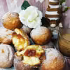 Domowe pączki na mleku i śmietanie z drożdży suszonych