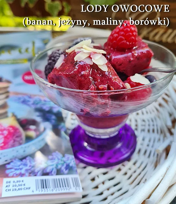 Lody owocowe fit - Damsko-męskie spojrzenie na kuchnię